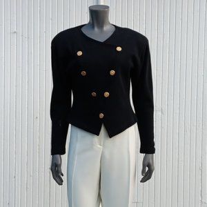 NECESSARY OBJECTS LADIES DOUBLE BREASTED LUX BLAZER